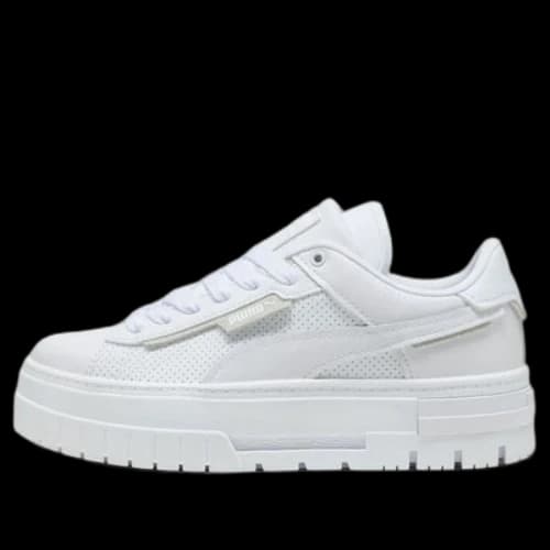 PUMA Mayze Crushed Leather 'White' (Women's)