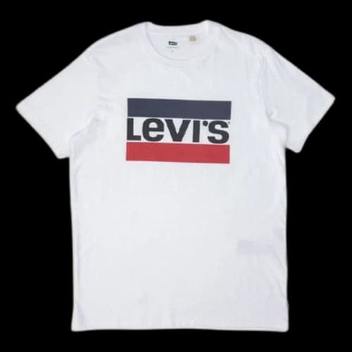 To Be Defined Levis Retro Sports Short Sleeve White