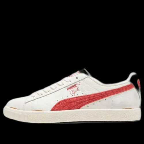 PUMA Clyde Neverworn 3 'White Club Red'