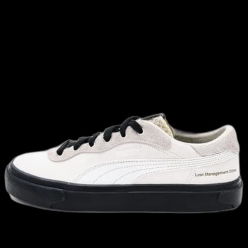 PUMA x LMC Royale Suede Shoes 'White-Sand Dune' (Women's)