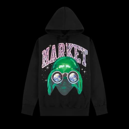 Market Alien Sightseeing Hoodie 'Black'