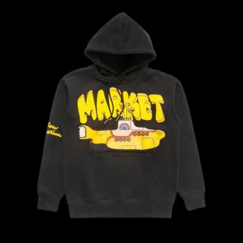 Market x Beatles Yellow Submarine Hoodie 'Black'