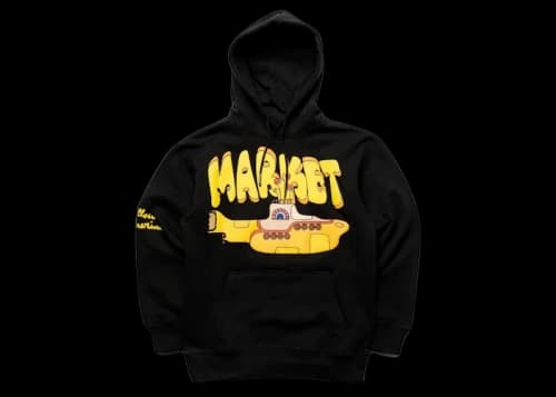 Market x Beatles Yellow Submarine Hoodie Black