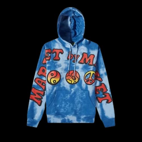 Market Cali Lock Gradient Tie Dye Hoodie 'Blue Tie Dye'