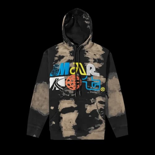 Market Air Transit Puff Tie Dye Hoodie 'Bleach Tie Dye'