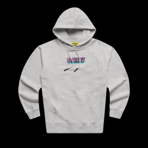 Market Smiley Into The Unknown Hoodie 'Ash'
