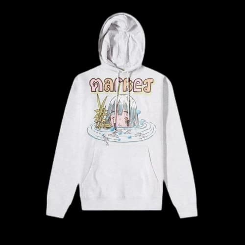 Market Pond Hoodie 'Ash'