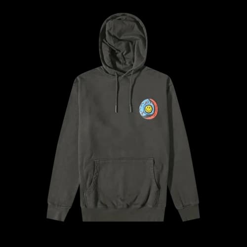 Market Smiley Happiness Within Hoodie 'Charcoal'