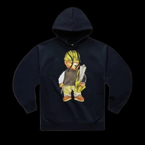 Market Workshop Bear Hoodie 'Navy'