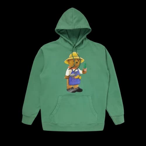 Market Botanical Bear Hoodie 'Eden'