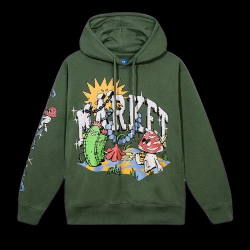 Market Fantasy Farm Pullover Hoodie 'Fern'