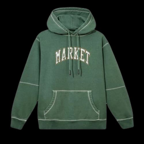 Market Triple Stitch Pullover Hoodie 'Emerald'