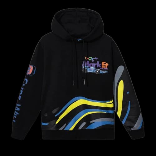 Market Paint Dept Hoodie 'Black'
