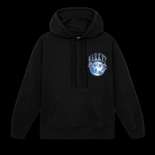 Market Smiley Reflect Hoodie 'Black'
