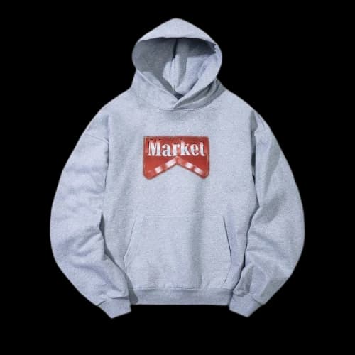 Market Bullrider Hoodie 'Ash'