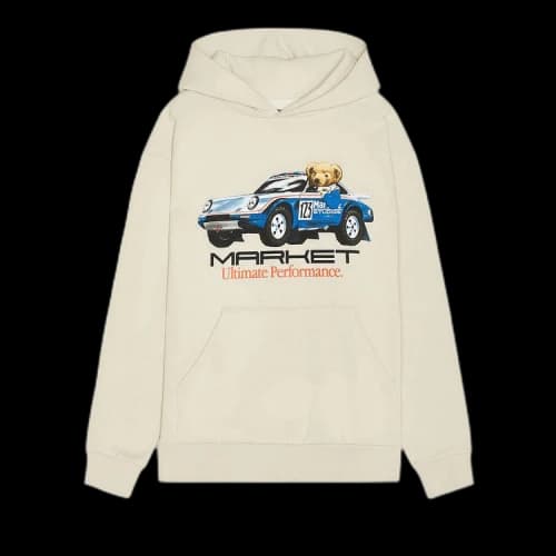 Market Ultimate Rally Bear Hoodie 'Cream'