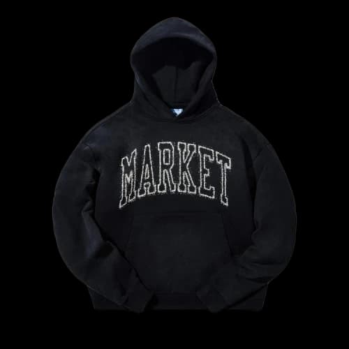 Market Static Arc Hoodie 'Black'