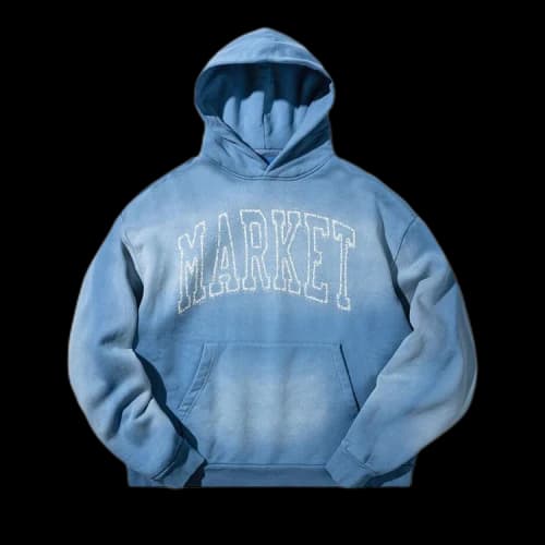 Market Static Arc Hoodie 'Blue'