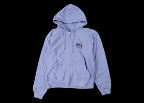 Stussy Stock New York Zip Hoodie Storm