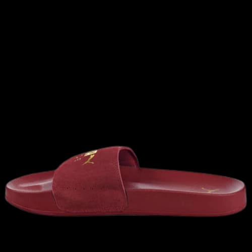 PUMA Leadcat 2.0 Suede Slides 'Red Gold'