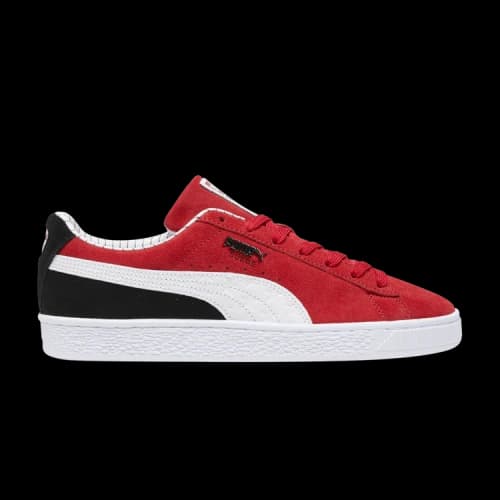 PUMA Pinstripe Sports Club x Suede 'Red Black'