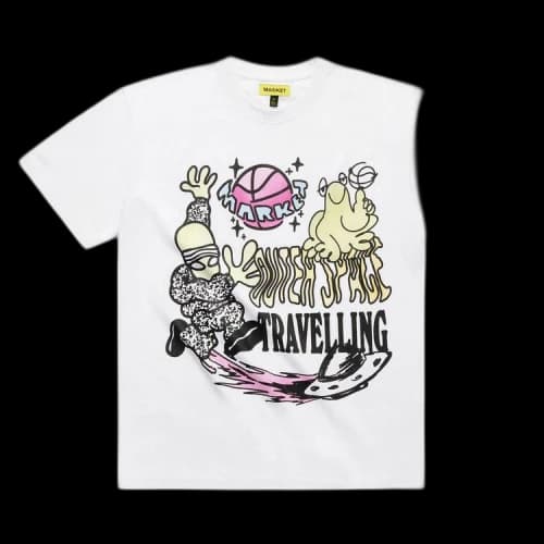 Market Outer Space Traveling Uv Tee 'White'