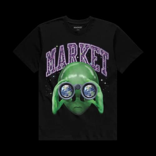 Market Alien Sightseeing Tee 'Black'