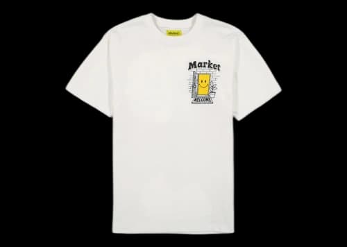 Market Smiley Homegoods T-Shirt White