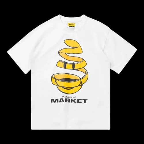 Chinatown Market Smiley Marche DE T-Shirt 'White'