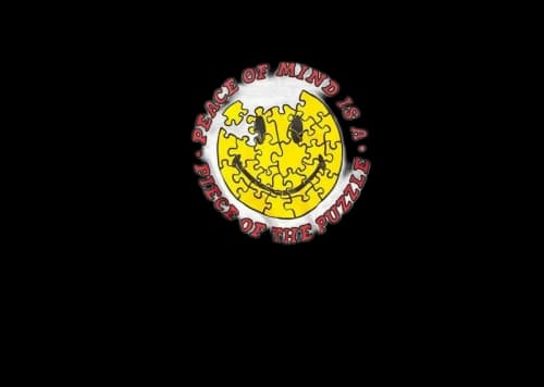 Market Smiley Piece Of Mind T-Shirt Ash