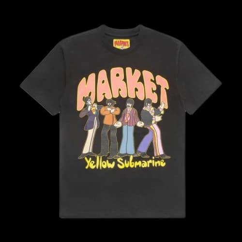 Market x Beatles Yellow Submarine Pose Tee 'Black'