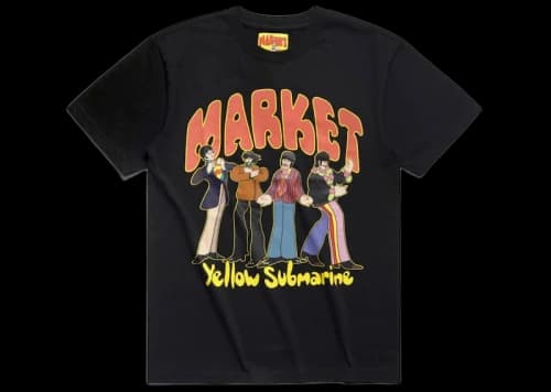 Market x Beatles Yellow Submarine Pose T-Shirt Black