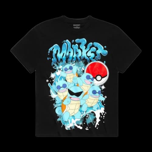 Market x Pokémon Squirtle Squad T-Shirt 'Black'