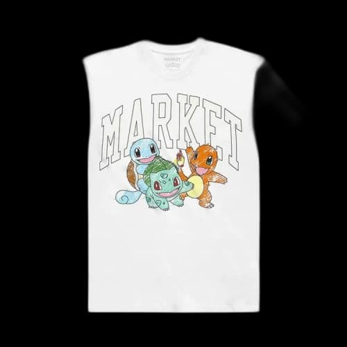 Market x Pokémon Starters UV T-Shirt 'White'