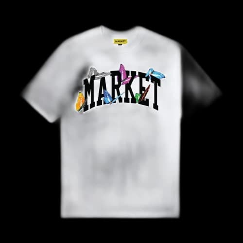 Market Butterfly Arc T-Shirt 'White'