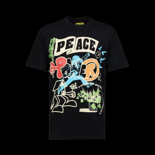 Market Peace And Power Tee 'Black'