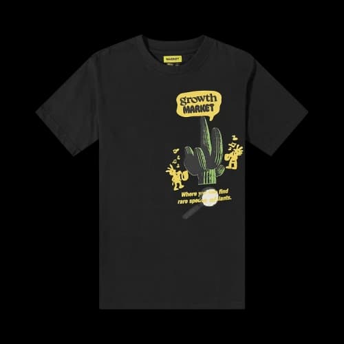 Market Growth Tee 'Black'
