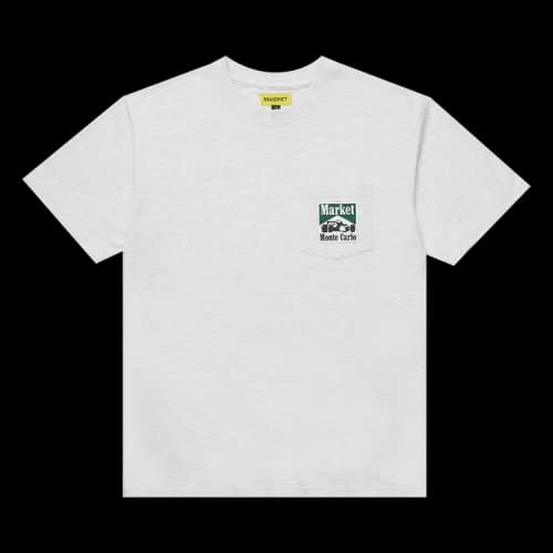 Market Racing Logo T-Shirt 'Ash'
