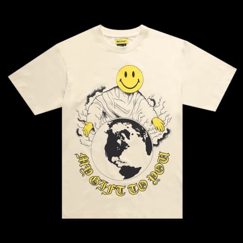 Market Smiley My Gift To You Tee 'Cream'