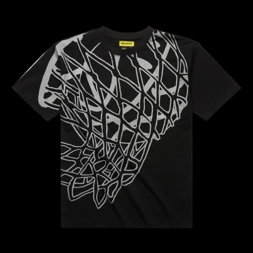 Market Smiley In The Net 3M T-Shirt 'Black'