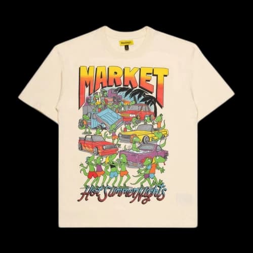 Market Hot Summer Nights T-Shirt 'Cream'