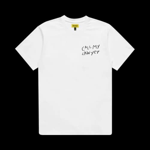 Market Call My Lawyer Tee 'White'