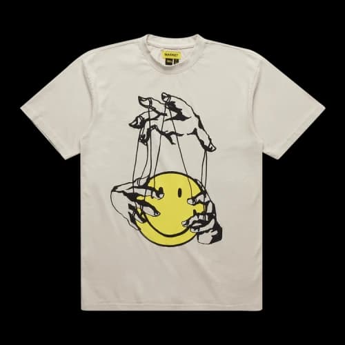 Market Smiley Marionette Tee 'Cloud'