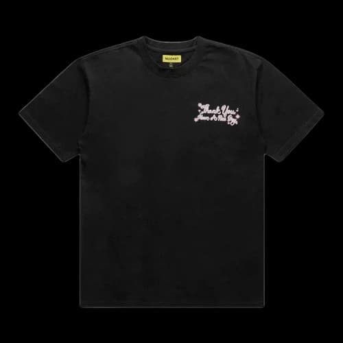 Market Thank You Rose Tee 'Black'