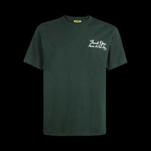 Market Thank You Rose Tee 'Evergreen'