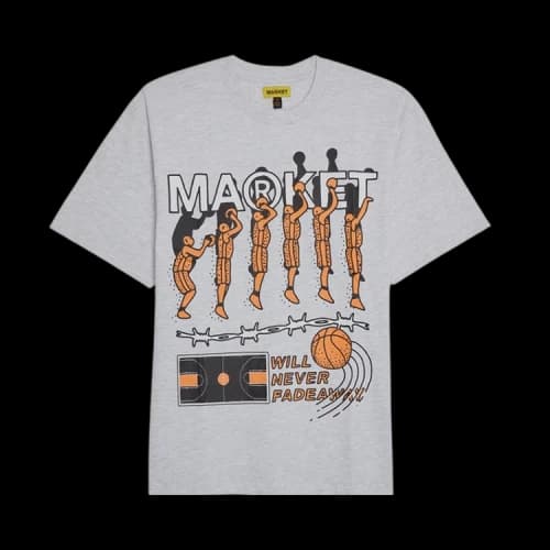 Market Jump Shot Tee 'Ash'