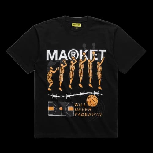 Market Jump Shot Tee 'Black'