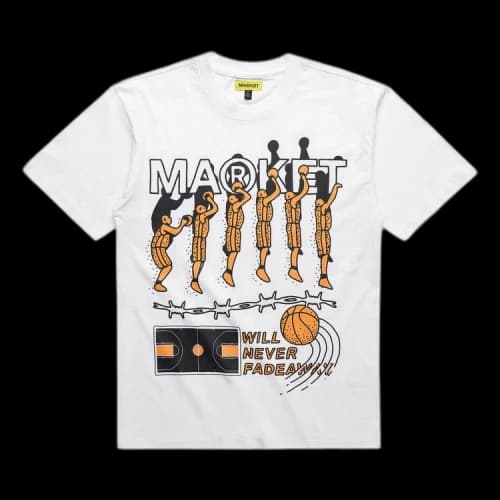 Market Jump Shot Tee 'White'