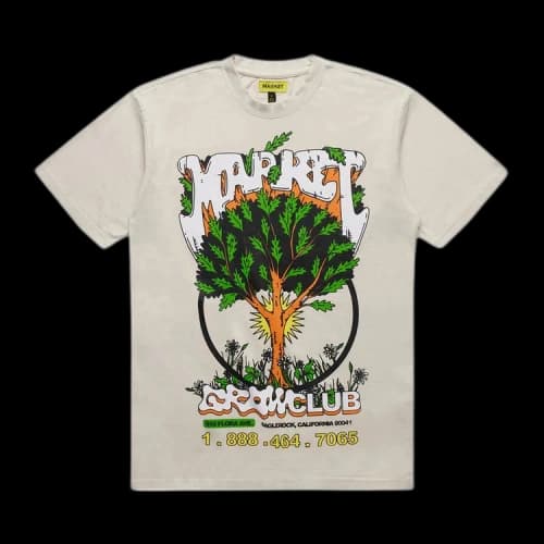 Market Growclub Tee 'Cloud'