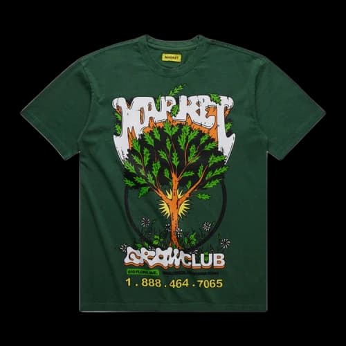 Market Growclub Tee 'Jade'